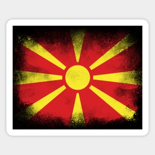 North Macedonia Flag Magnet